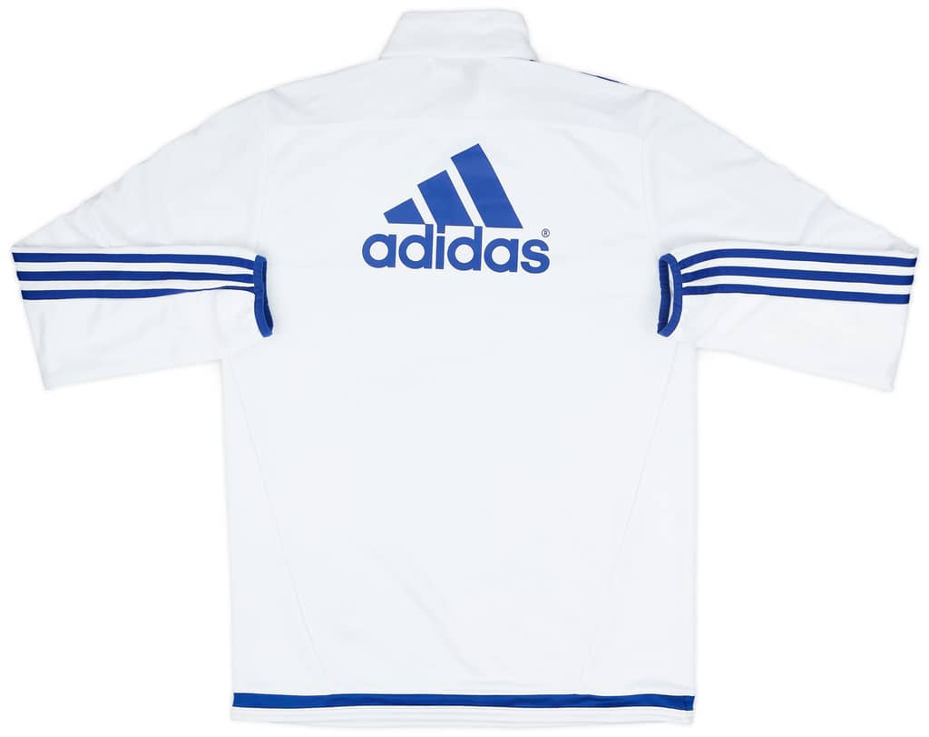 2015-16 Chelsea adidas 1/4 Zip Training Top - 8/10 - (S)