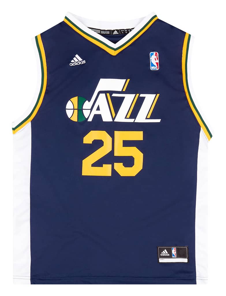 2010-13 Utah Jazz Jefferson #25 adidas Jersey (Away) Y