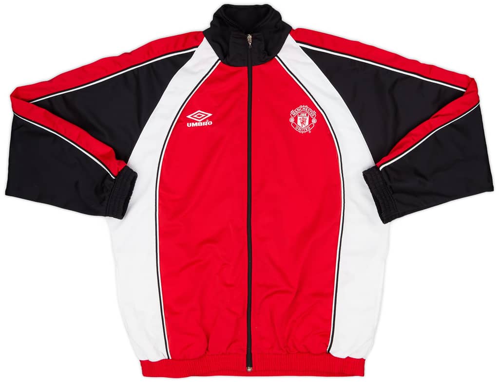 1999-00 Manchester United Umbro Track Jacket - 8/10 - (M)