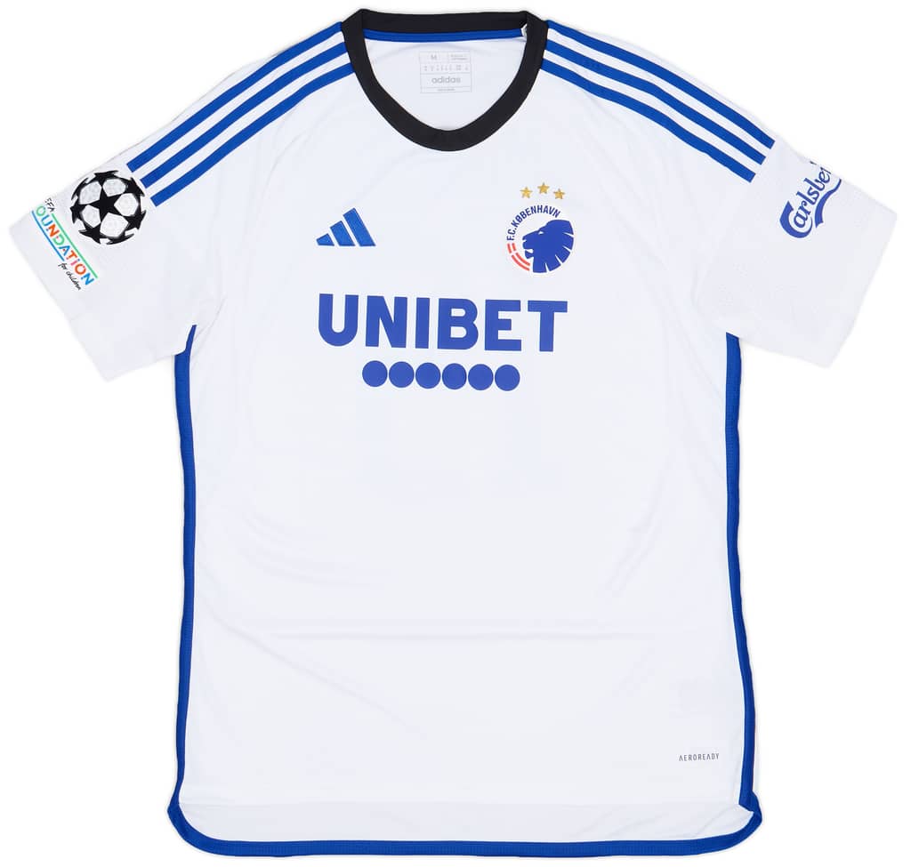 2023-24 FC Copenhagen Champions League Match Issue Home Shirt Babacar #15
