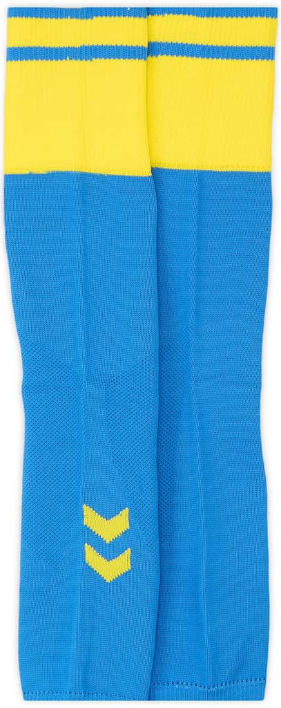 2023-24 Las Palmas Home Footless Socks (S)