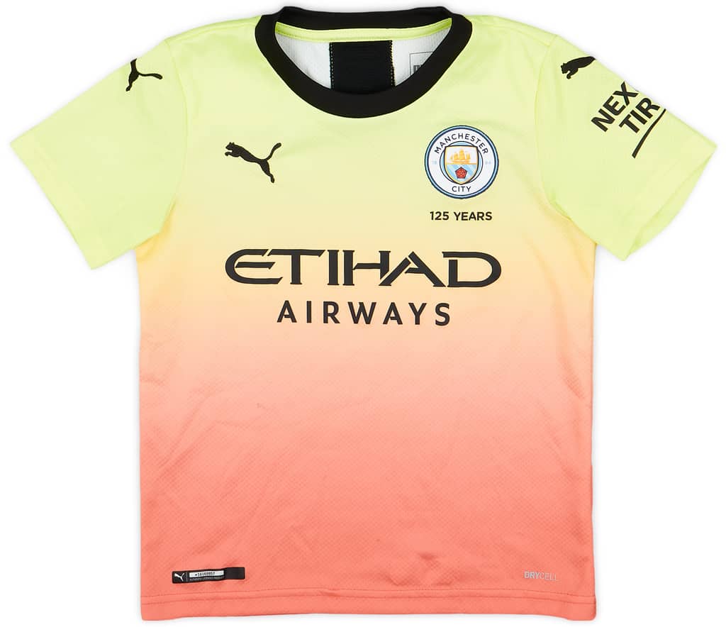 2019-20 Manchester City Third Shirt - 7/10 - (7-8 Years)