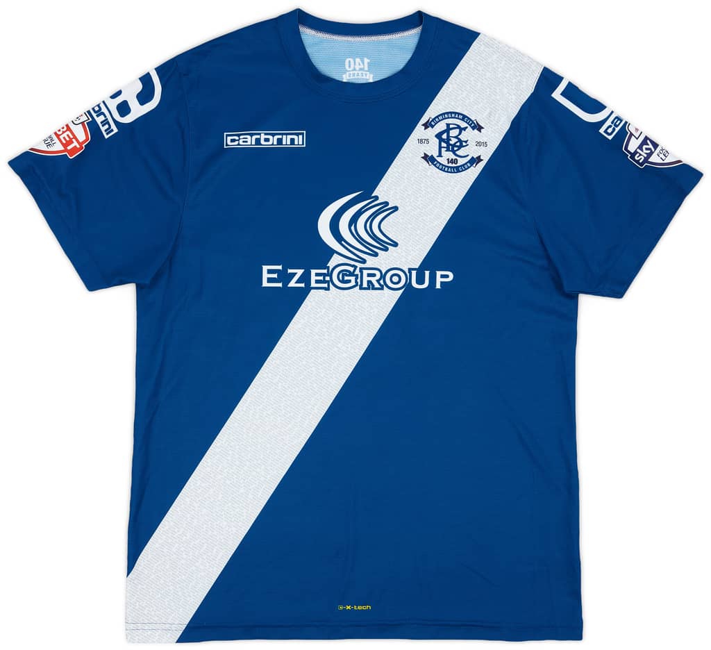 2015-16 Birmingham Match Issue Home Shirt Davis #26