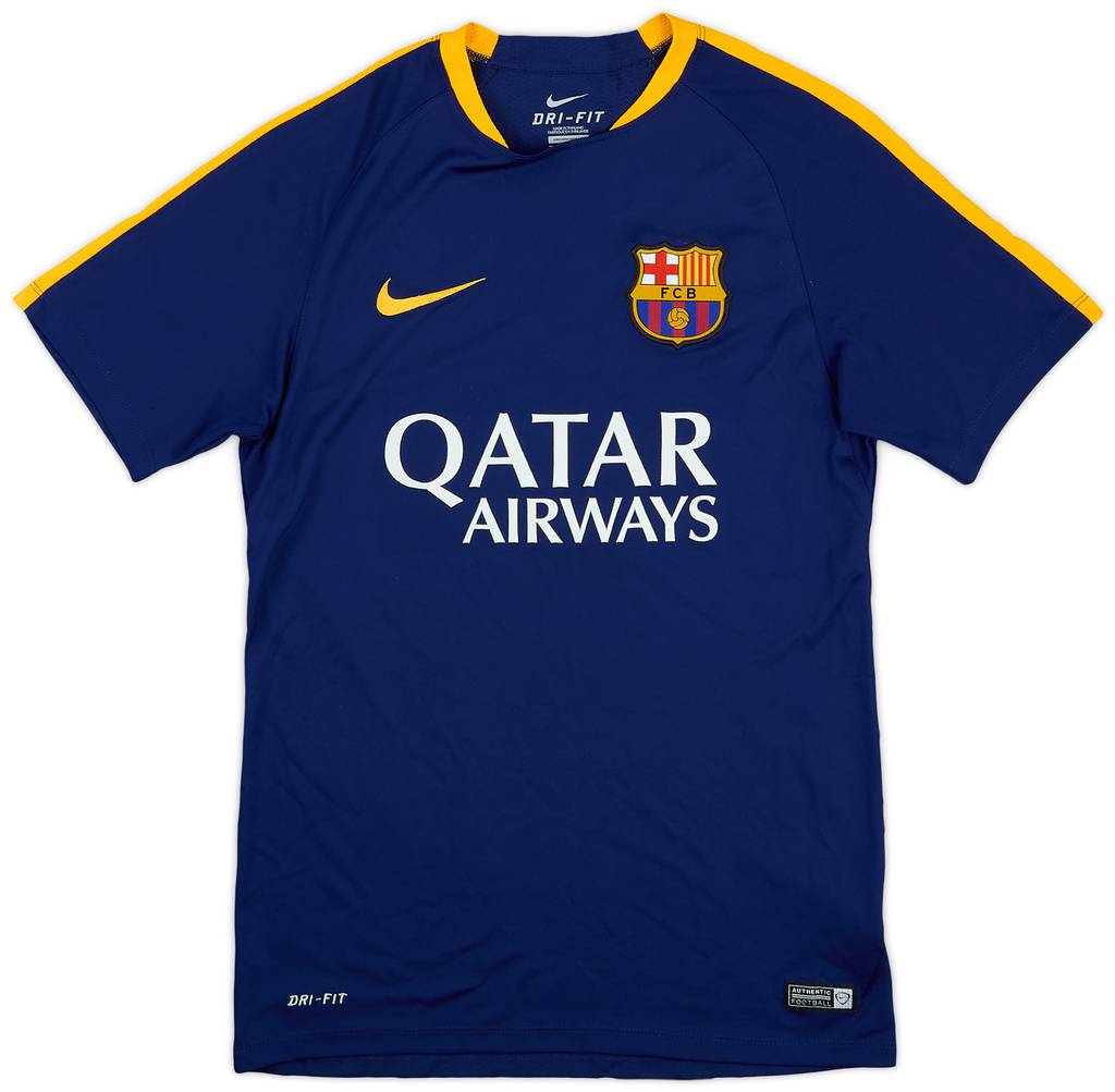 2015-16 Barcelona Nike Training Shirt - 9/10 - (S)