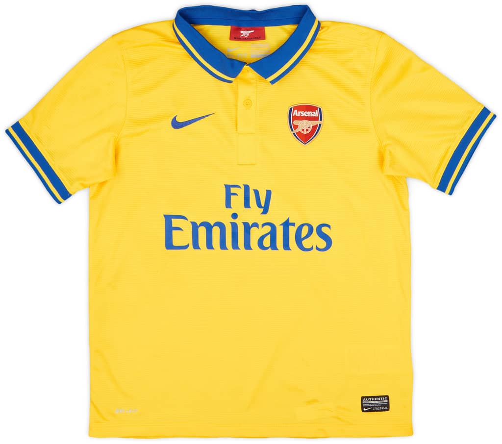 2013-14 Arsenal Away Shirt - 7/10 - (L.Boys)