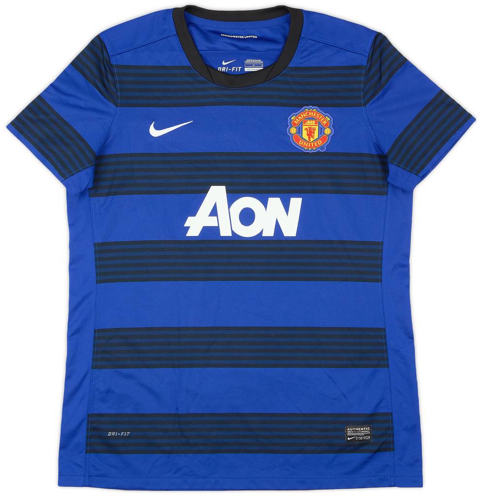 2011-13 Manchester United Away Shirt - 9/10 - (Women's L)