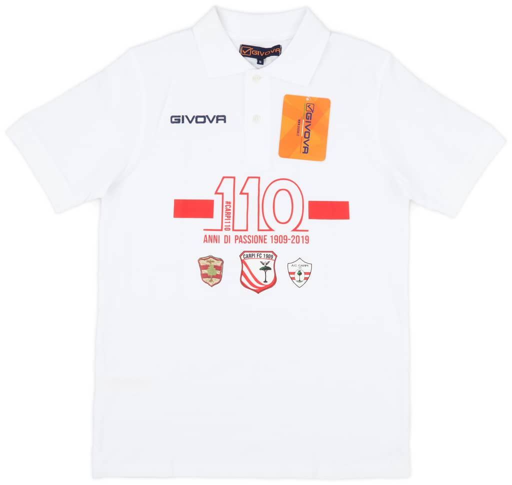 2019-20 Carpi Givova Anniversary Polo Shirt (S)