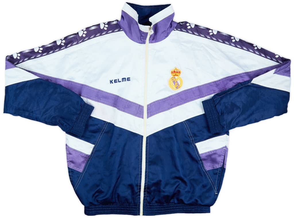 1994-96 Real Madrid Kelme Track Jacket - 8/10 - (XL)