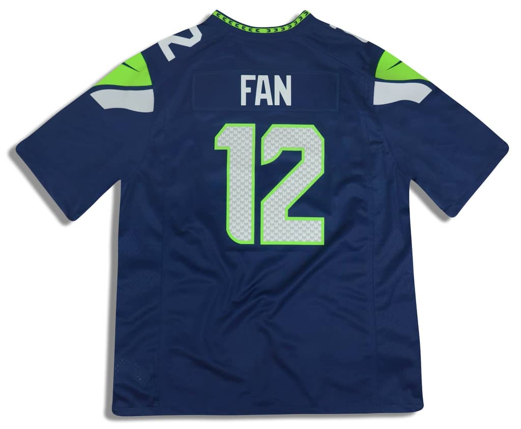 2017-2018 Seattle Seahawks Fan #12 Nike Game Jersey (Home) XL - W/Tags
