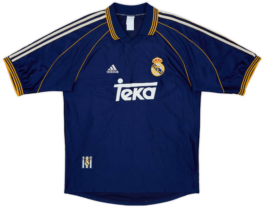 1998-99 Real Madrid Third Shirt Raul #7 - 6/10 - (L)