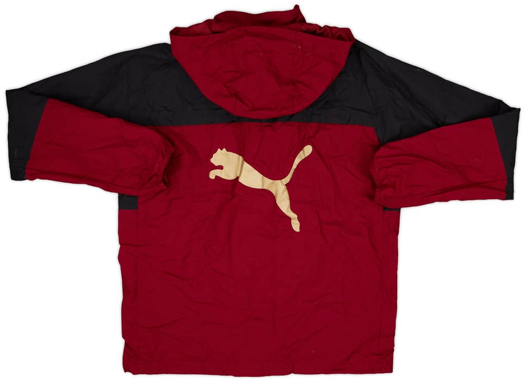 2017-18 Newcastle Staff Issue Puma Hooded Rain Jacket RT - 6/10 - (L)