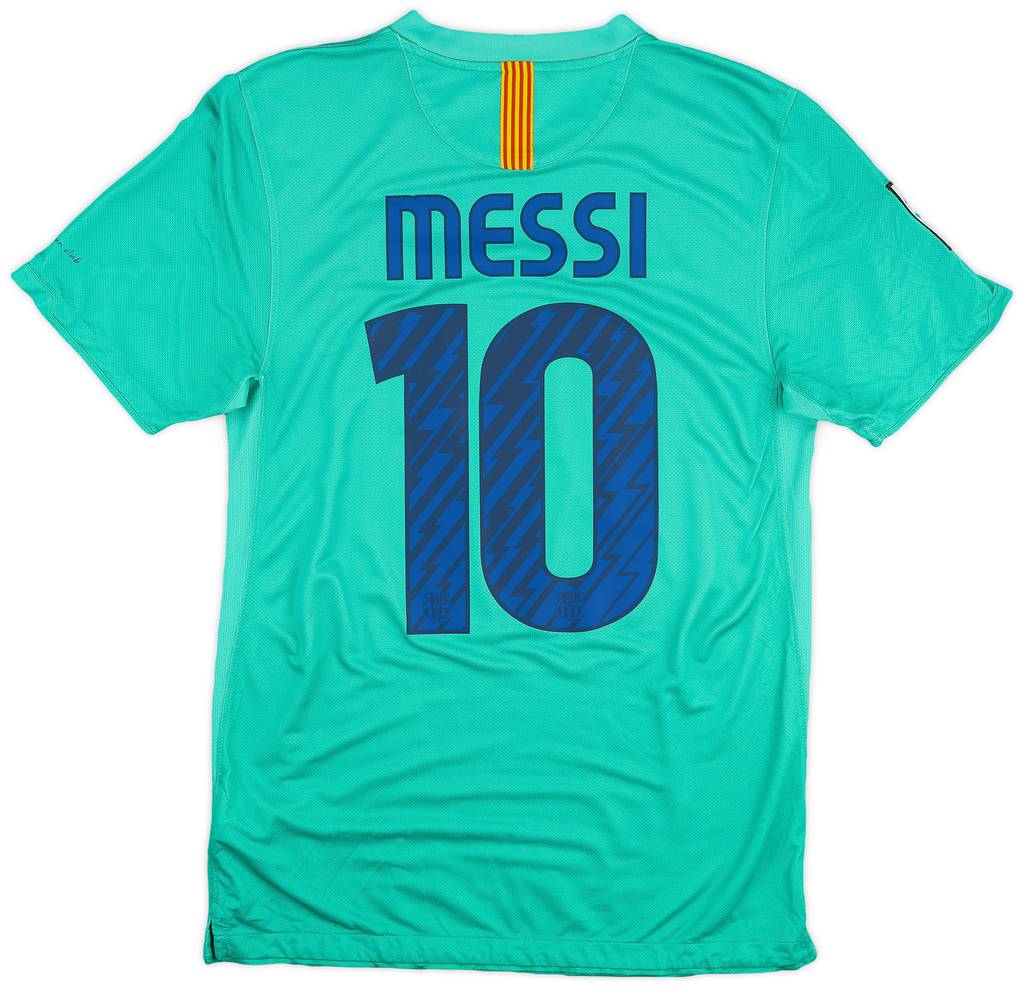 2010-11 Barcelona Away Shirt Messi #10 - 5/10 - (S)