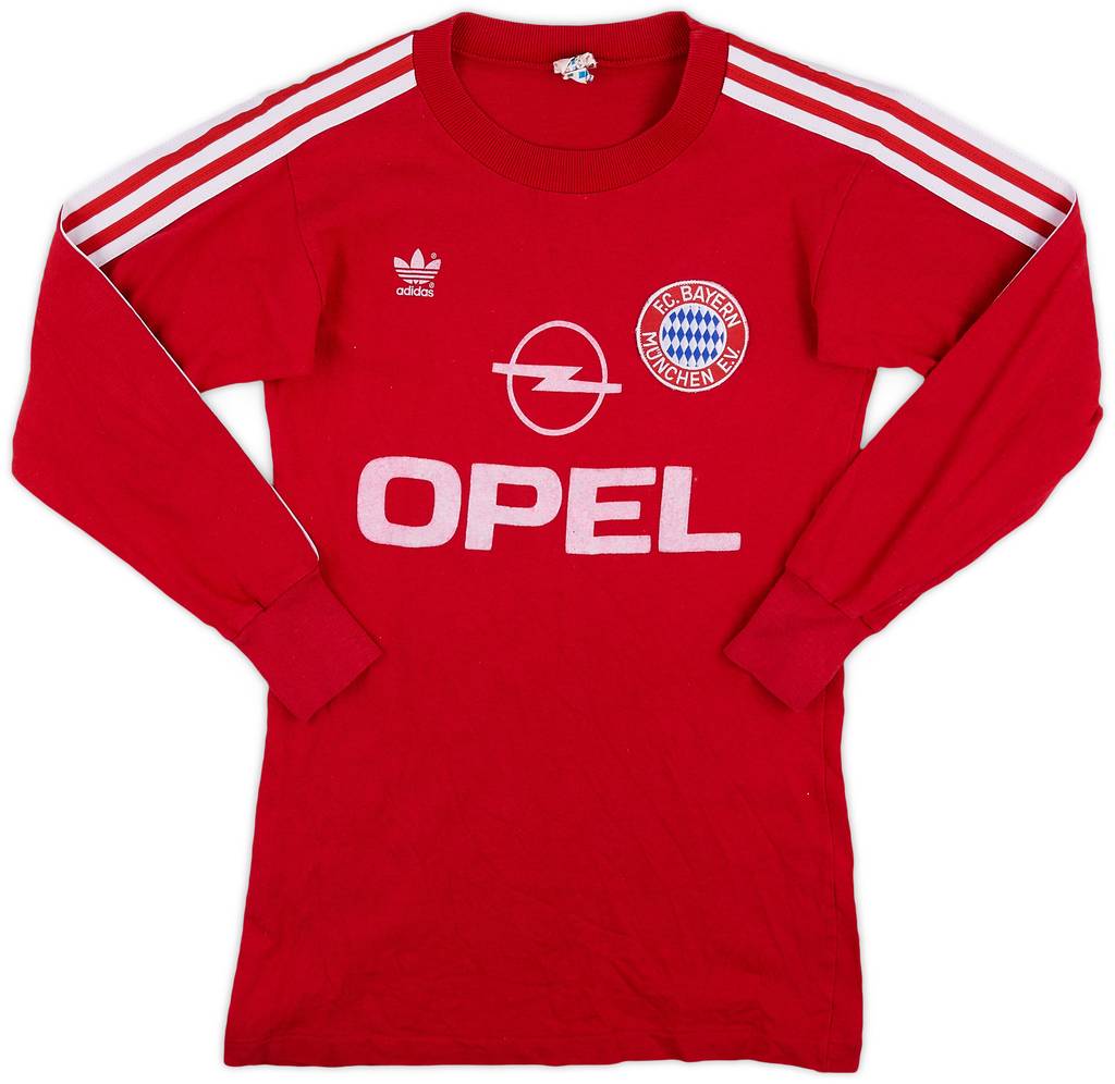 1989-91 Bayern Munich Home L/S Shirt - 7/10 - (S)