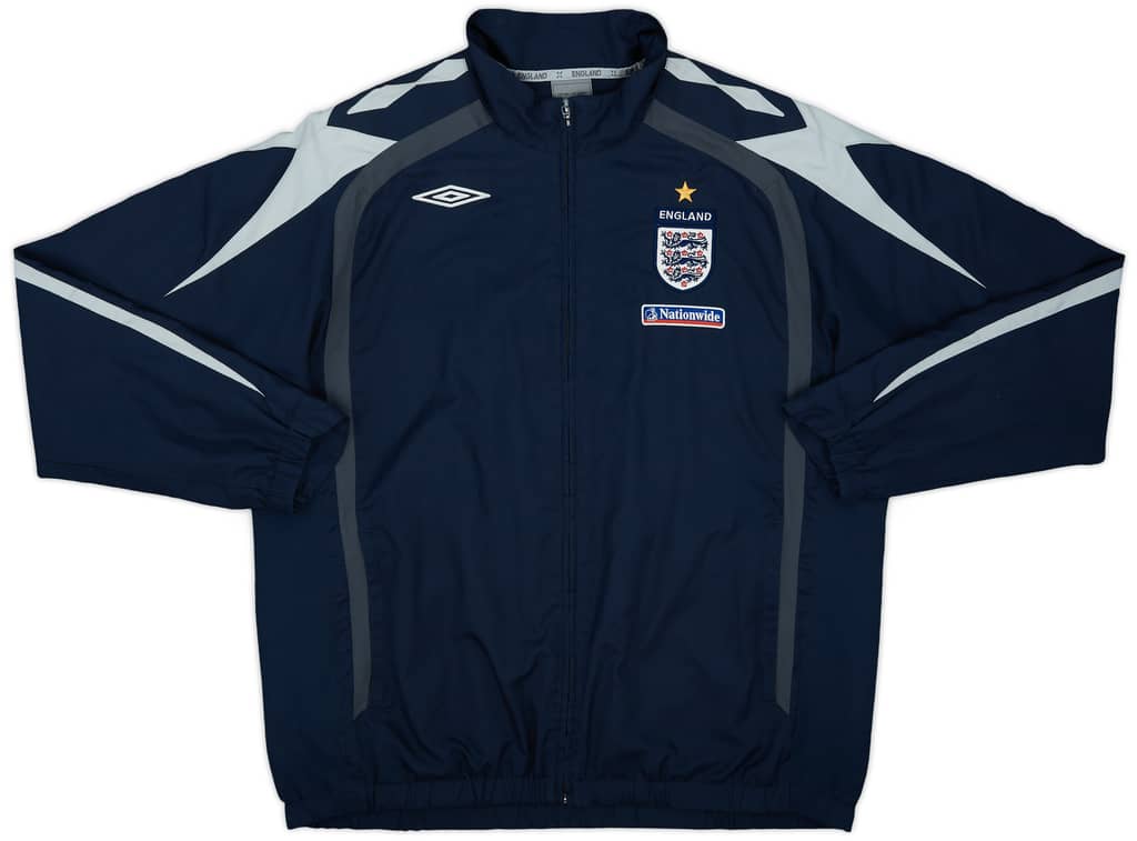 2007-09 England Umbro Track Jacket - 8/10 - (XL)