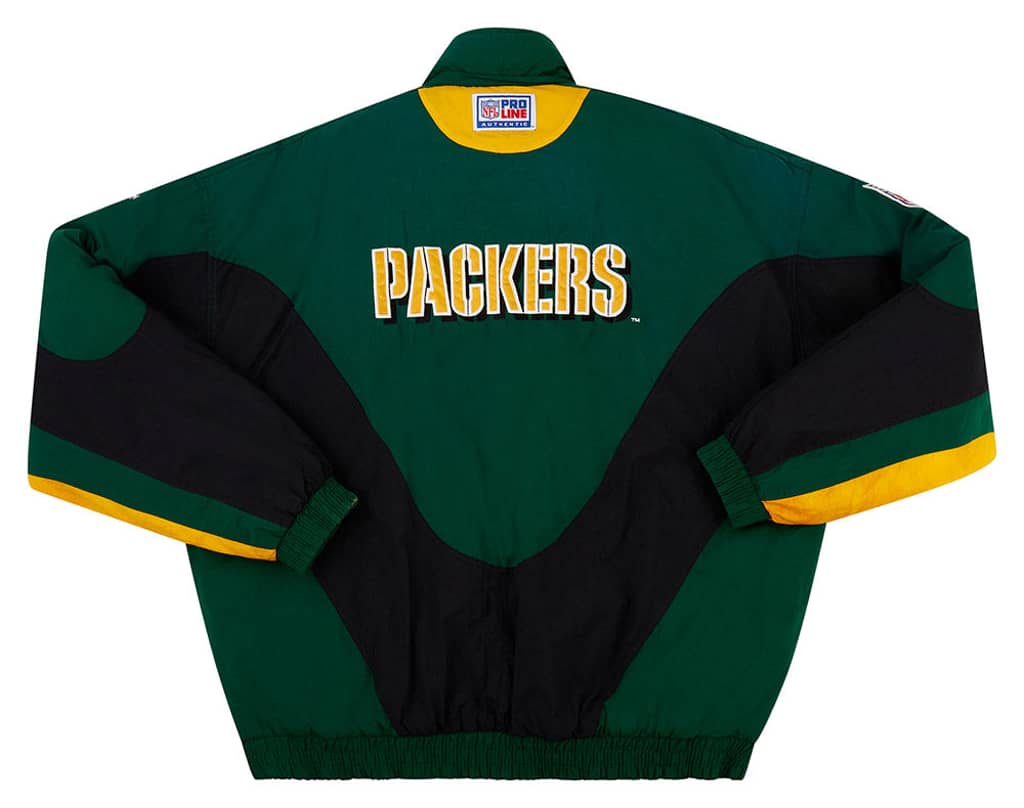 1990s Green Bay Packers Reebok Rain Coat XXL