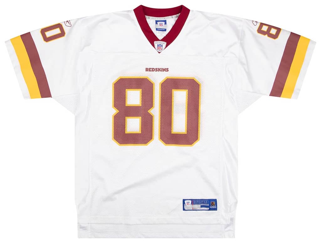 2004 Washington Redskins Coles #80 Reebok On Field Jersey (Away) S