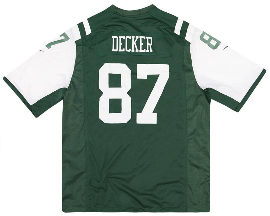2014-16 New York Jets Decker #87 Nike Game Jersey (Home) Y