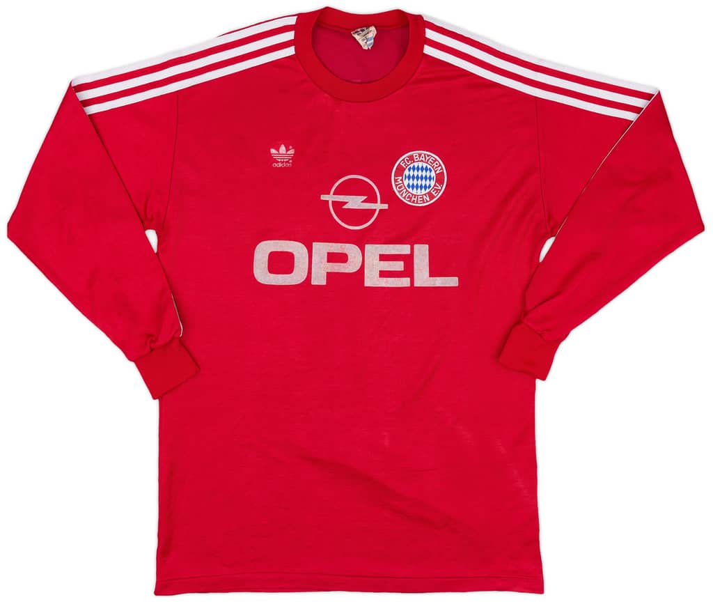 1989-91 Bayern Munich Home L/S Shirt - 5/10 - (L)