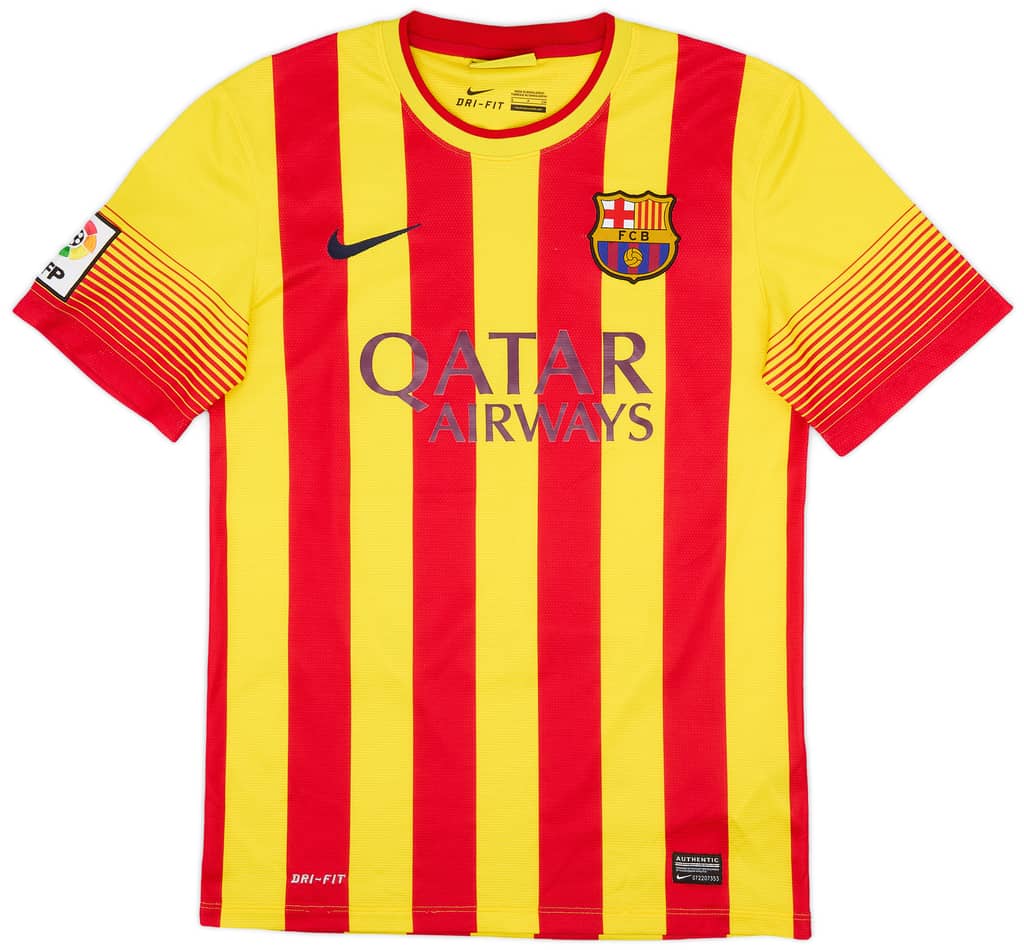 2013-15 Barcelona Away Shirt Messi #10 - 9/10 - (S)