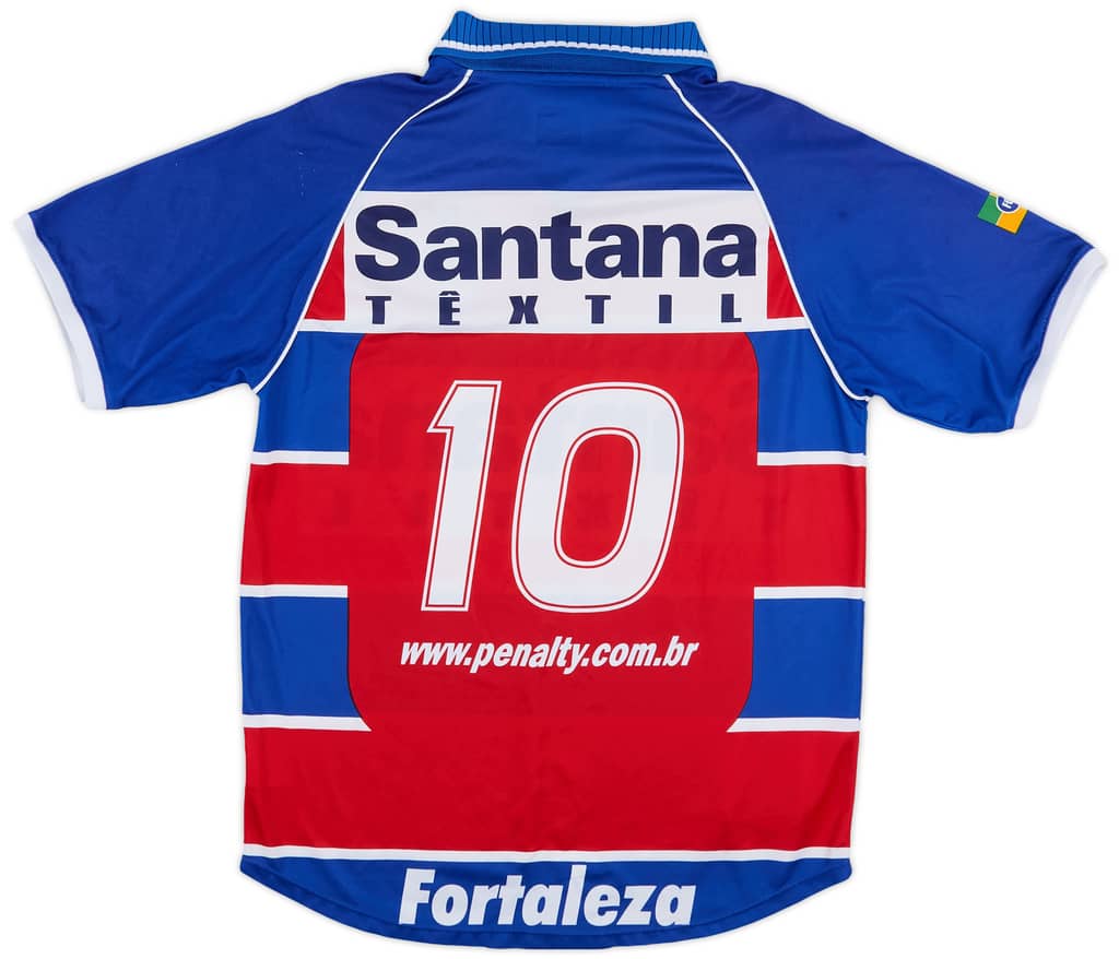 2002 Fortaleza Home Shirt #10 - 9/10 - (S)