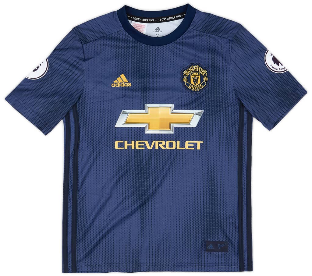 2018-19 Manchester United Third Shirt - 9/10 - (M.Boys)