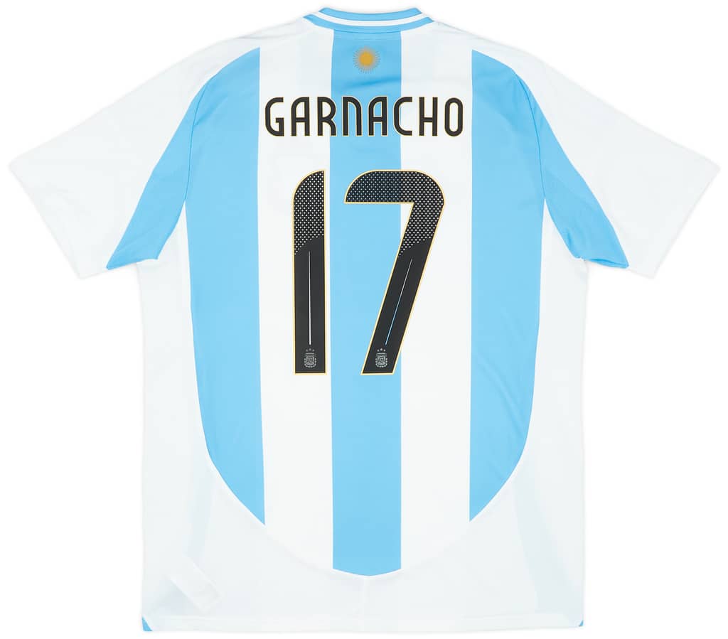 2024-25 Argentina Home Shirt Garnacho #17
