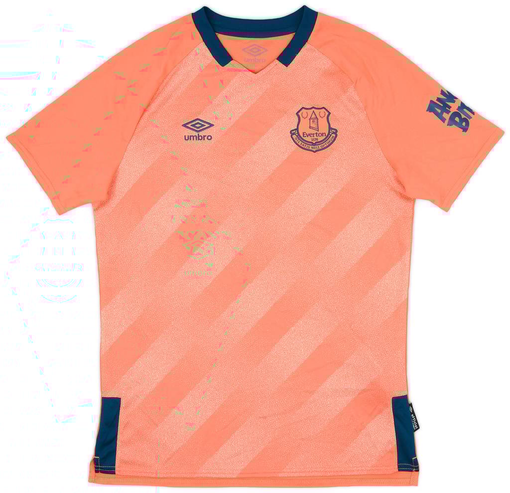 2019-20 Everton Away Shirt - 8/10 - (XL.Boys)