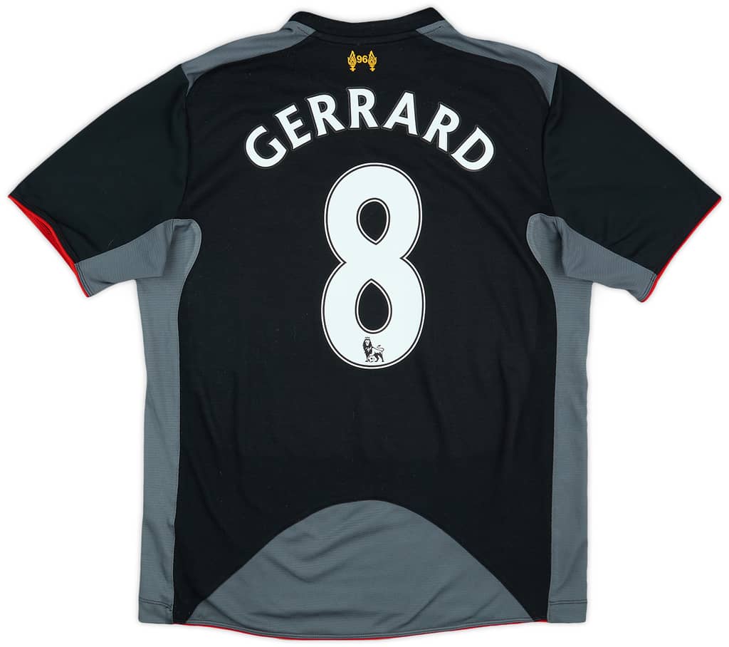 2012-13 Liverpool Away Shirt Gerrard #8 - 6/10 - (M)