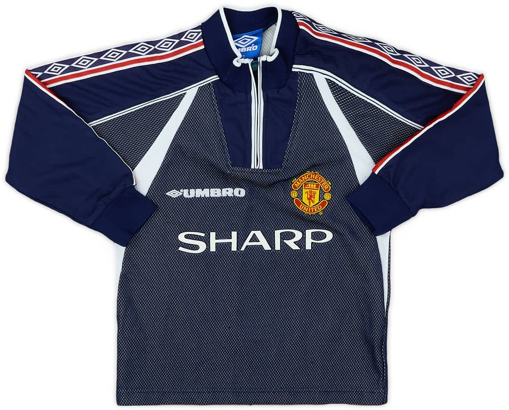 1998-99 Manchester United GK Shirt - 9/10 - (6-7 Years)