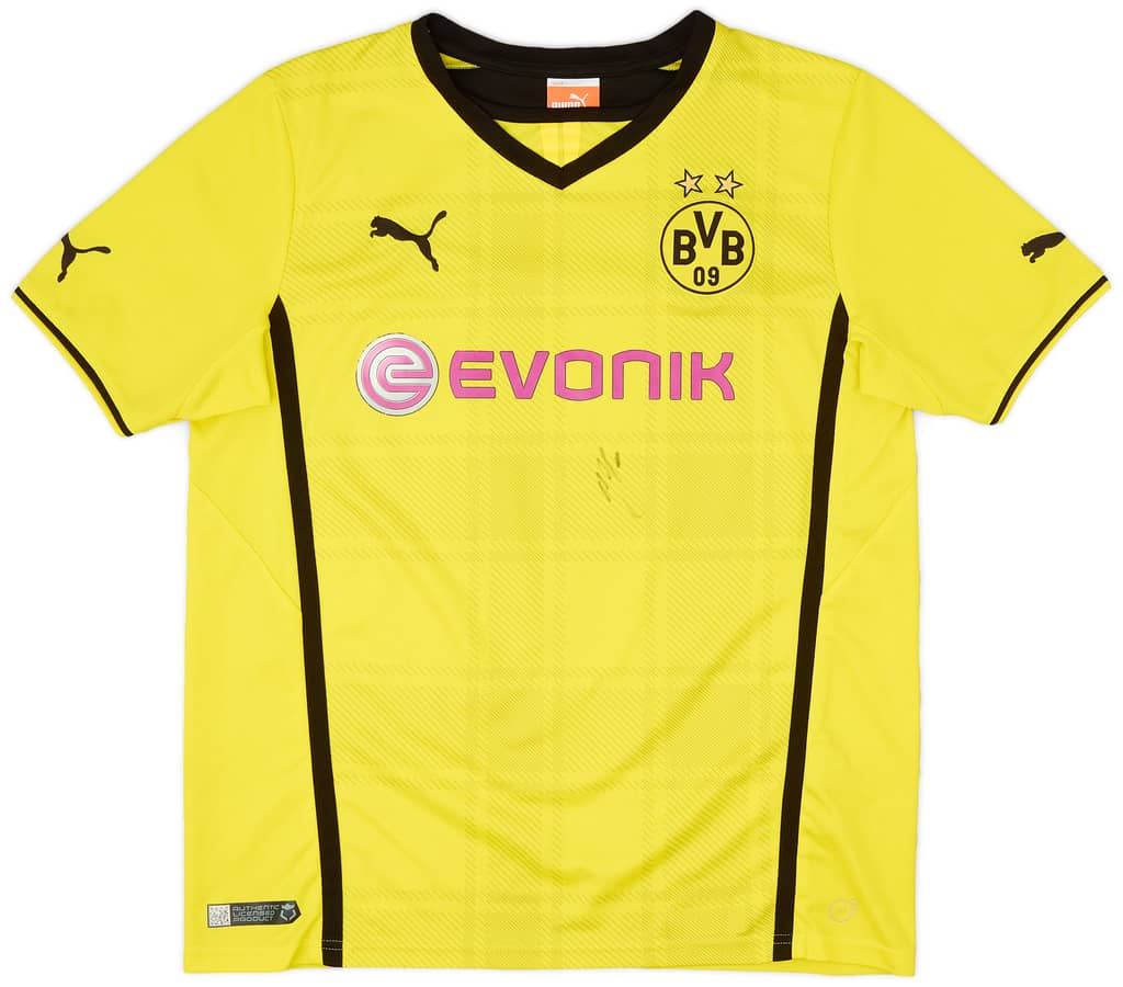 2013-14 Borussia Dortmund Home Shirt - 7/10 - (XL.Boys)