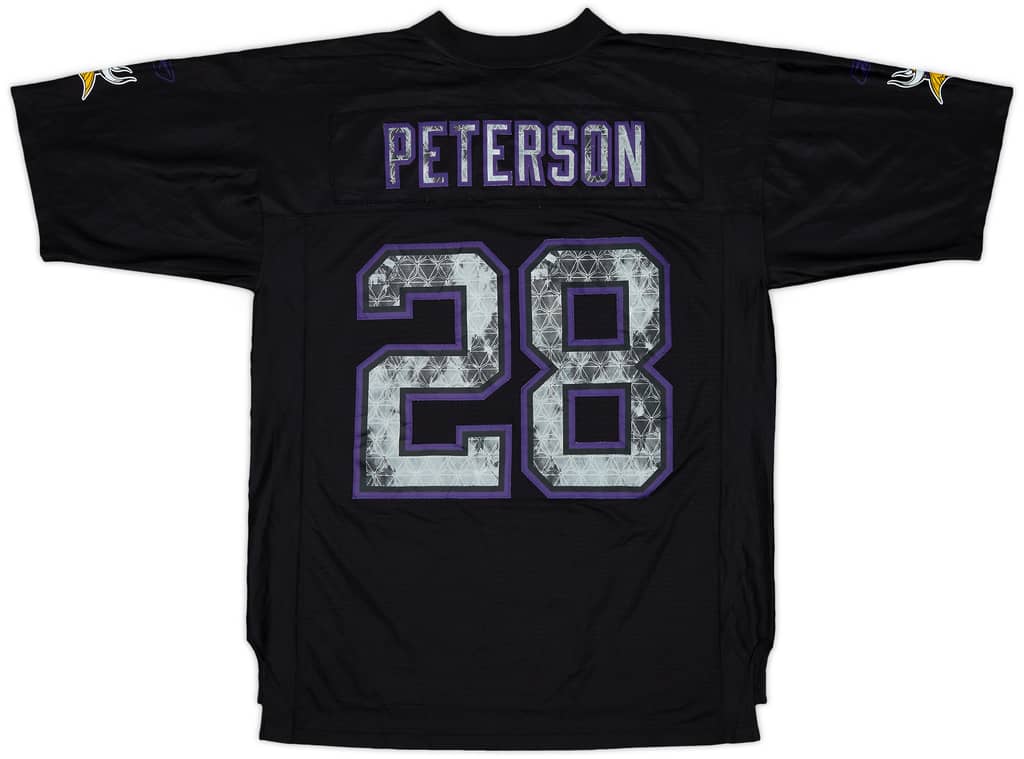 2010 Minnesota Vikings Peterson #28 Reebok Fashion Jersey - 6/10 - (L)