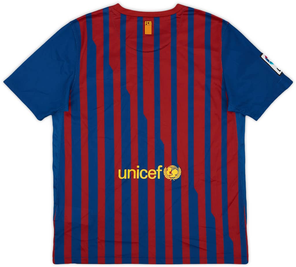 2011-12 Barcelona Home Shirt - 8/10 - (XL.Boys)