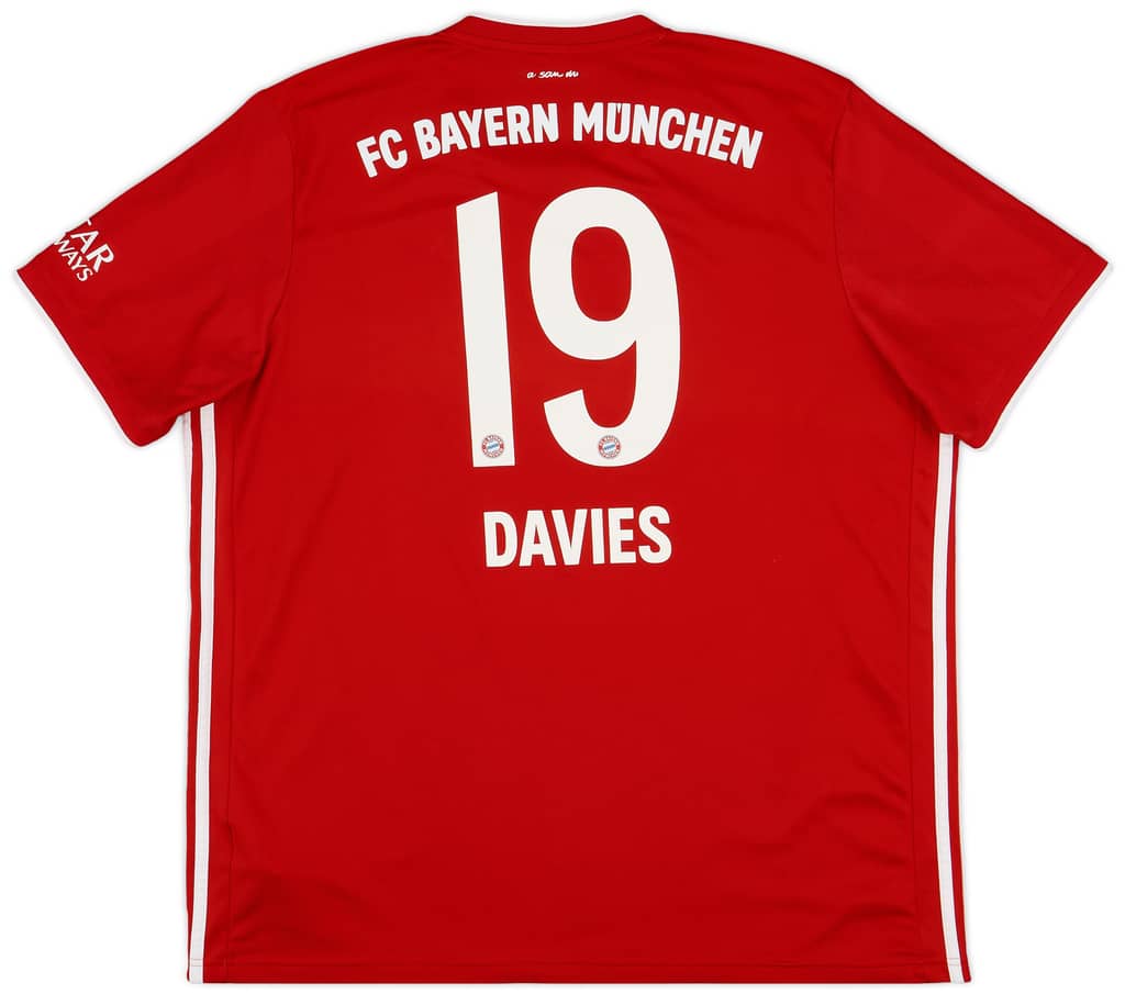 2020-21 Bayern Munich Home Shirt Davies #19 - 4/10 - (XXL)