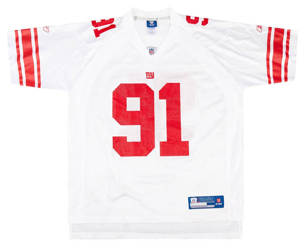 2008-11 New York Giants Tuck #91 Reebok On Field Jersey (Away) L
