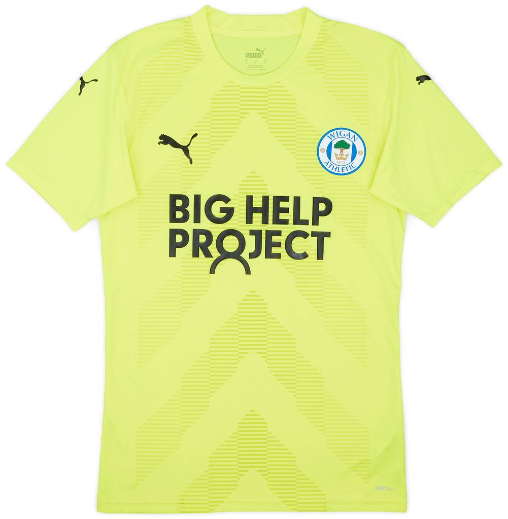 2022-23 Wigan GK S/S Shirt - 10/10 - (S)