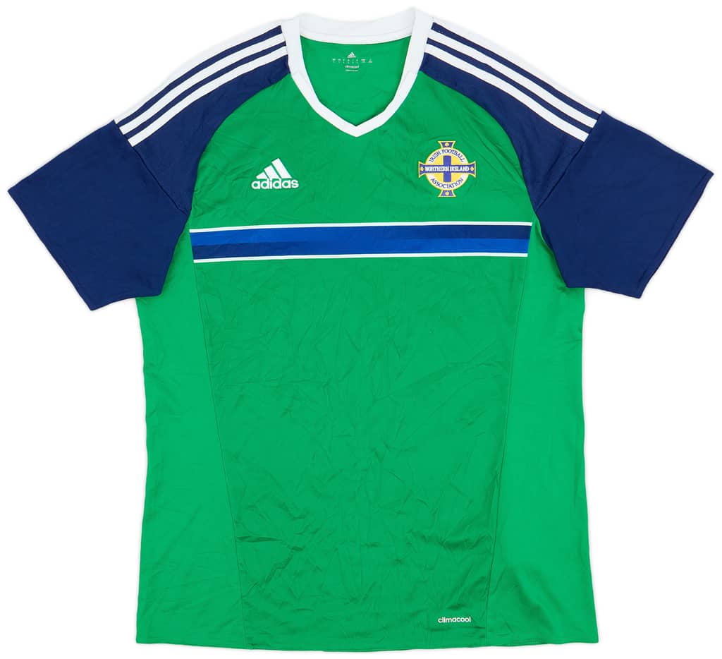 2016-17 Northern Ireland Home Shirt - 9/10 - (L)