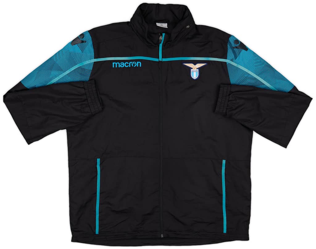 2014-15 Lazio Macron Hooded Rain Jacket - 7/10 - (3XL)