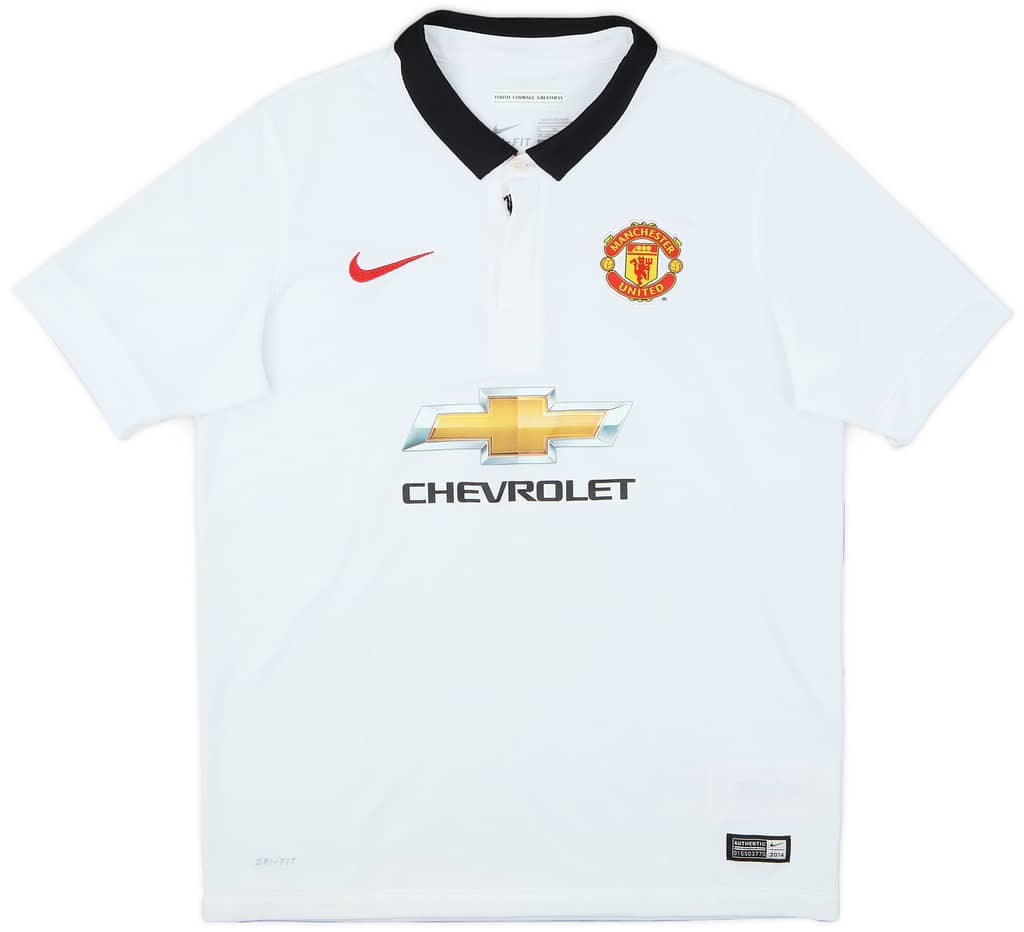 2014-15 Manchester United Away Shirt - 9/10 - (XL.Boys)