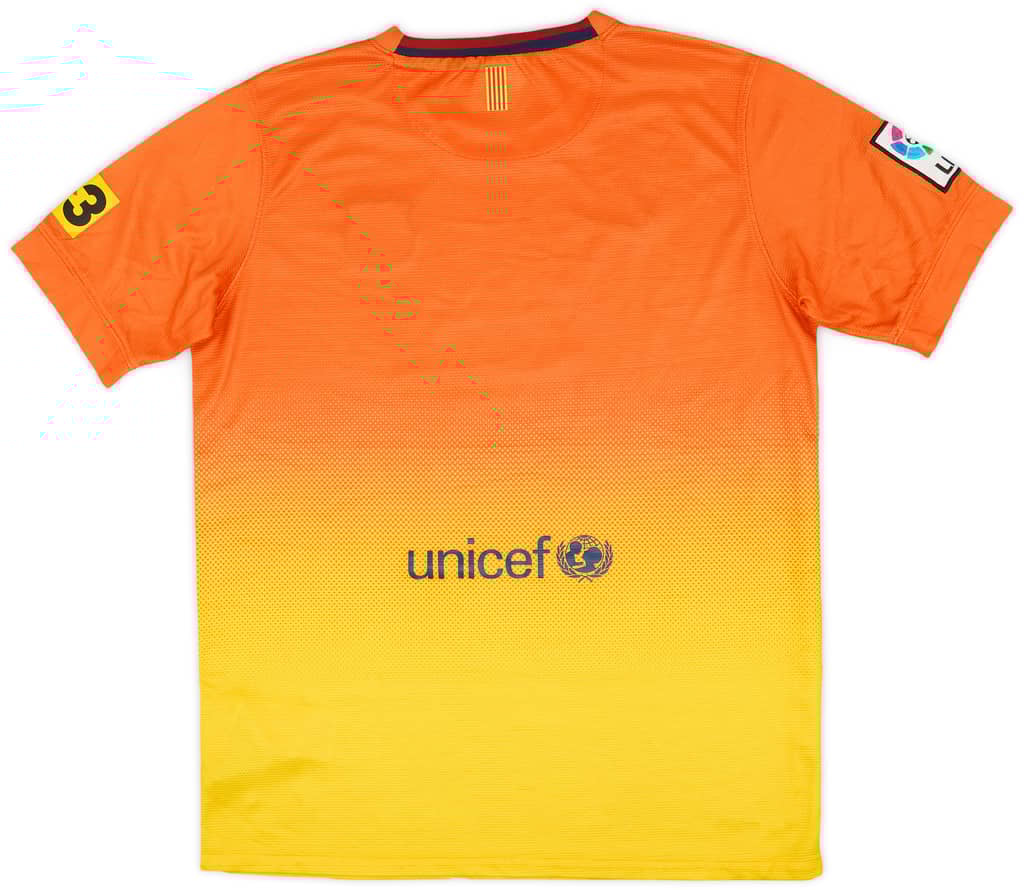 2012-13 Barcelona Away Shirt - 8/10 - (XL.Boys)