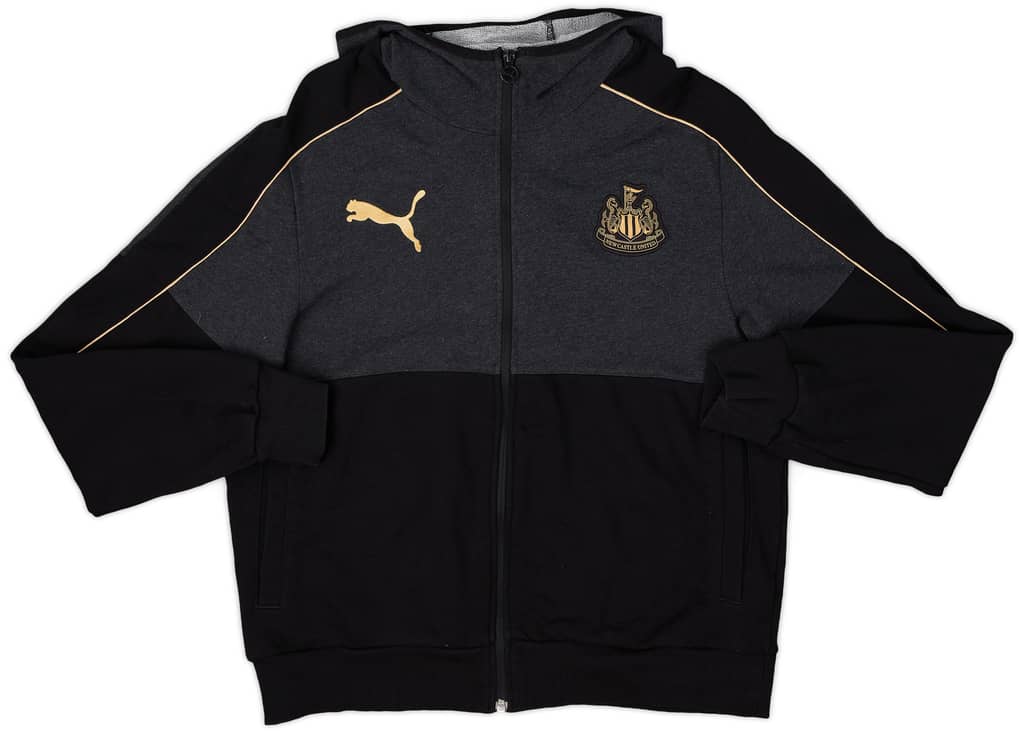 2013-14 Newcastle Puma Hooded Track Jacket - 8/10 - (L)