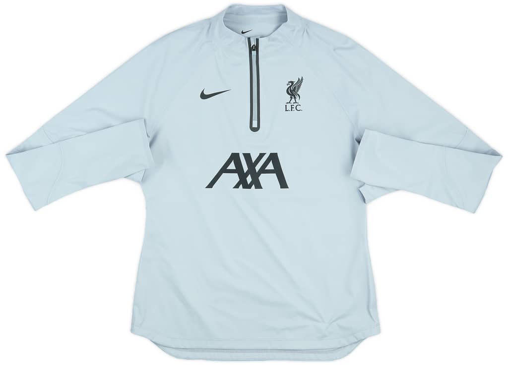 2023-24 Liverpool Nike 1/4 Zip Training Top - 8/10 - (S)