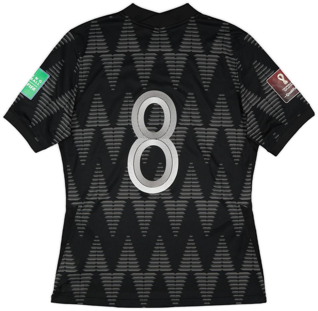 2020-21 New Zealand Match Issue Away Shirt #8