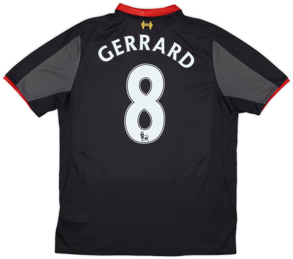 2014-15 Liverpool Third Shirt Gerrard #8 - 5/10 - (M)