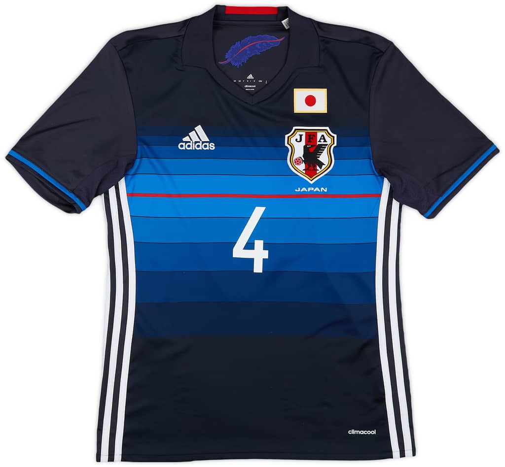2016-17 Japan Home Shirt Honda #4 - 8/10 - (XS)