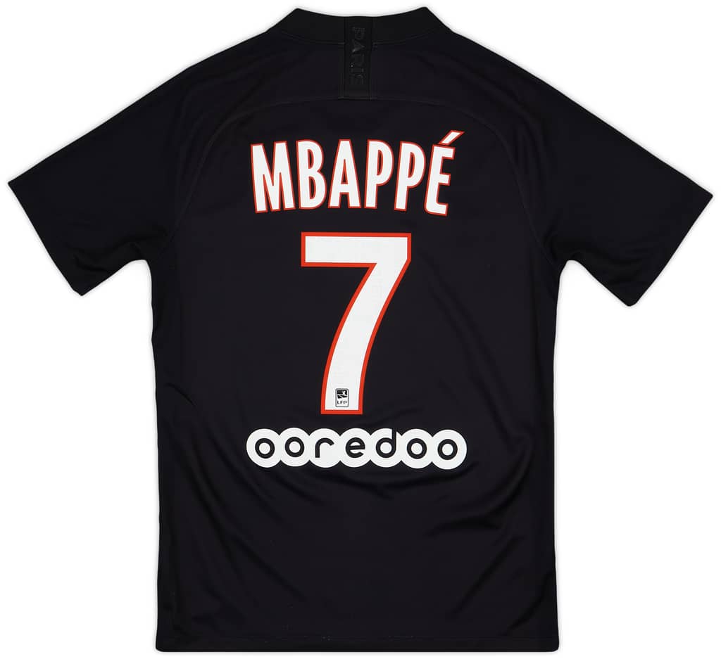 2019-20 Paris Saint-Germain Fourth Shirt Mbappe #7 - 7/10 - (S)