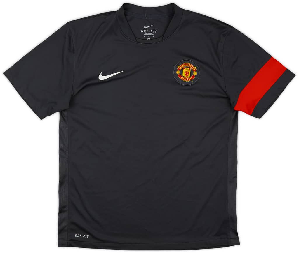 2010-11 Manchester United Nike Training Shirt - 8/10 - (M)