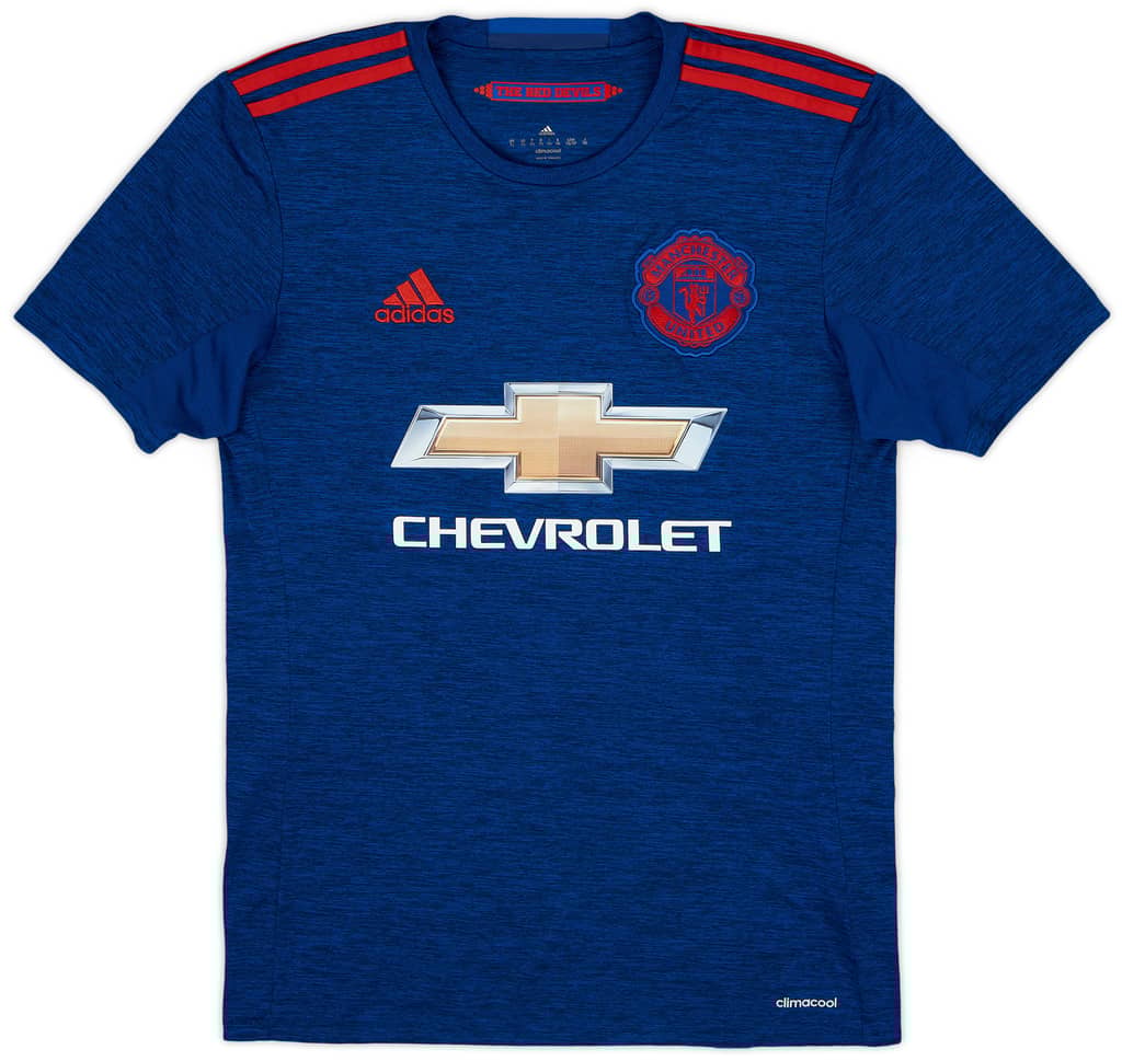 2016-17 Manchester United Away Shirt Ibrahimovic #9 - 8/10 - (XS)