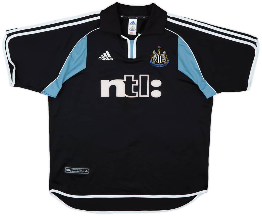2000-01 Newcastle Away Shirt Shearer #9 - 9/10 - (L)
