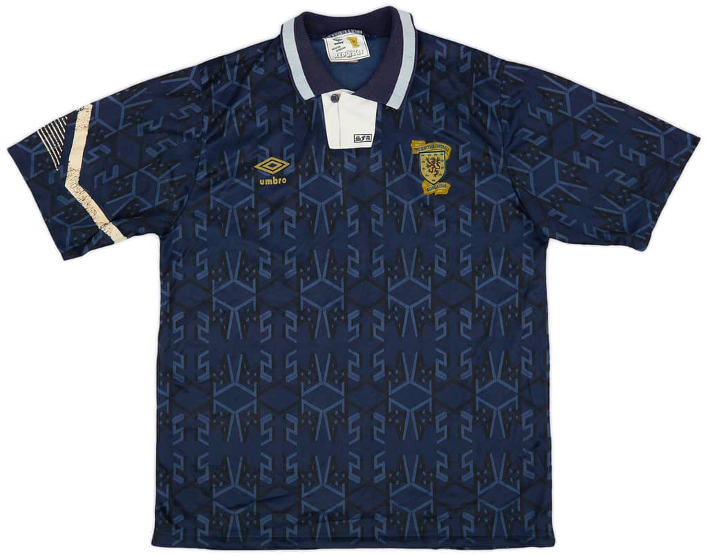 1991-94 Scotland Home Shirt - 7/10 - (L)