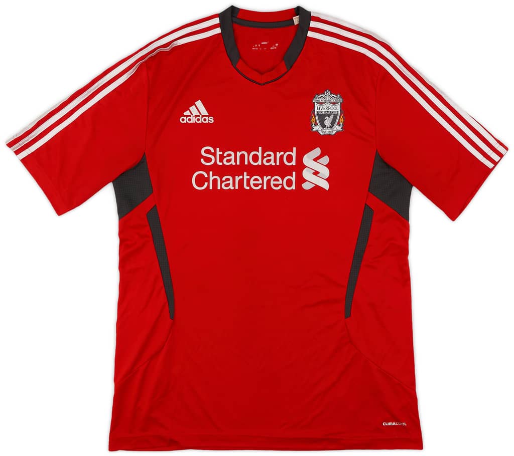 2011-12 Liverpool adidas Training Shirt - 8/10 - (L)